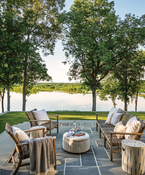 CATHERINE TEAK Club Sofa