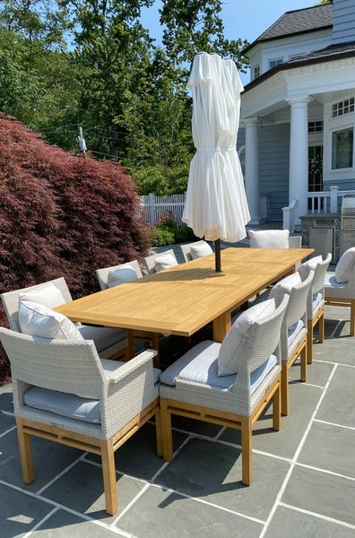 HYANNIS RECTANGULAR EXTENSION TABLE 210 - 300cm
