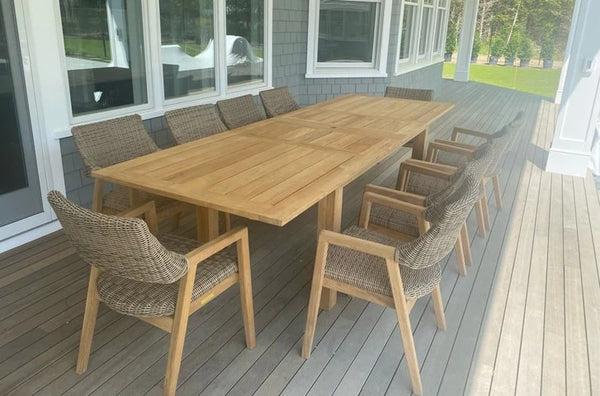 HYANNIS RECTANGULAR EXTENSION TABLE 210 - 300cm