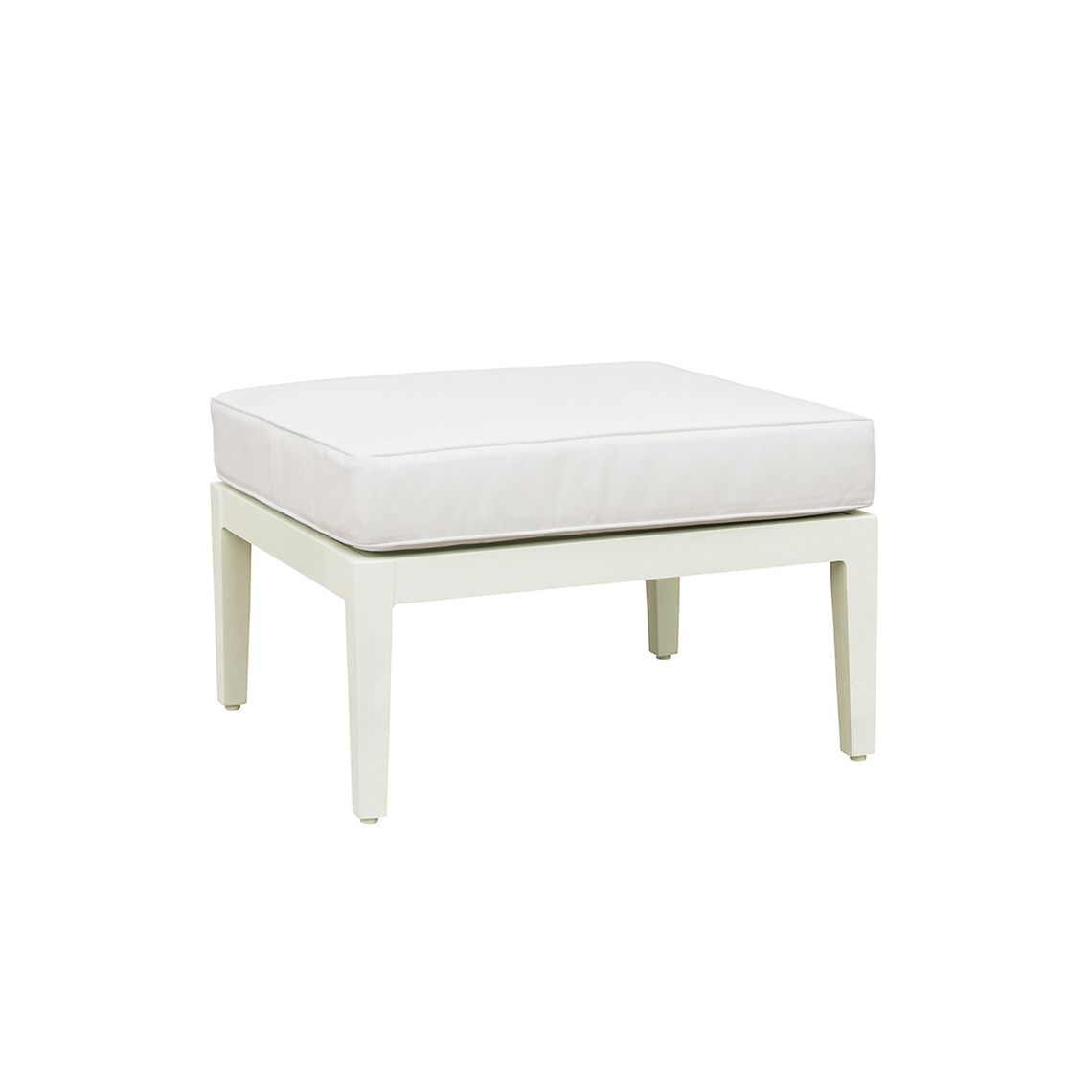 MEREDITH ALUMINIUM Ottoman