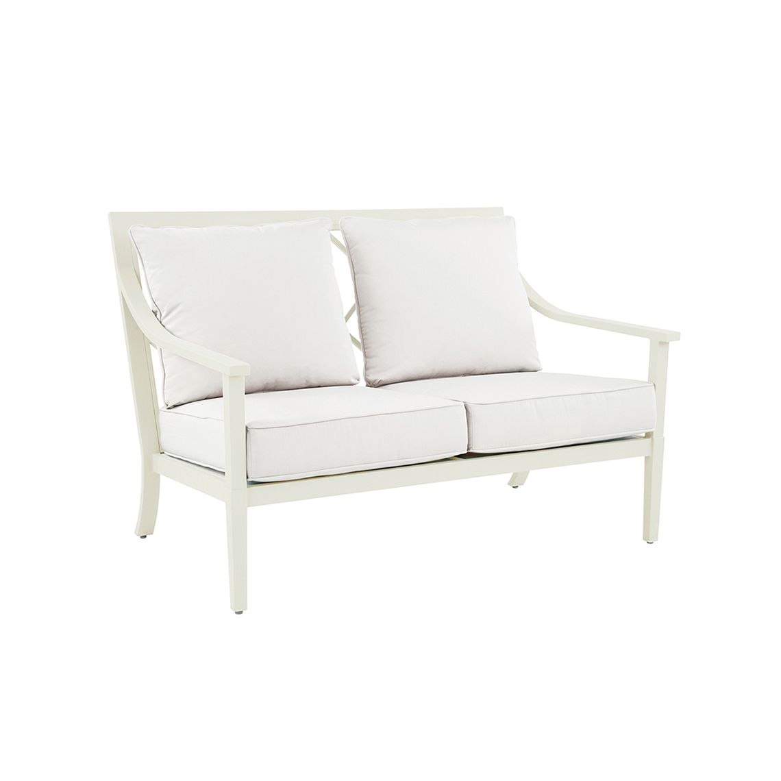 MEREDITH ALUMINIUM SETTEE (Loveseat)