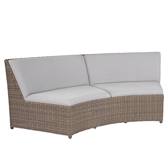 MILANO 2 Seater Curved Armless Module