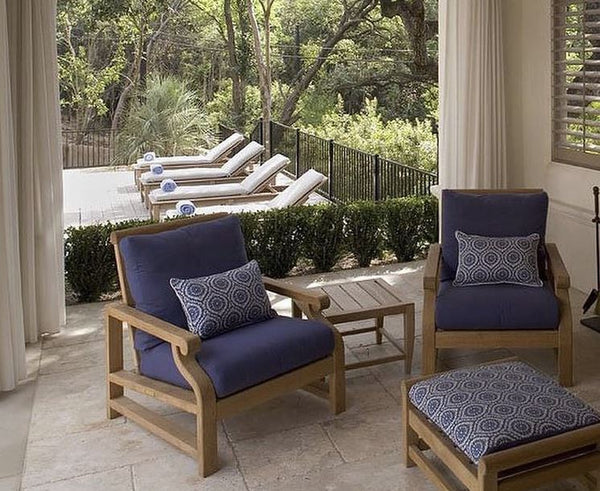 NANTUCKET DEEP SEATING LOUNGE CHAIR