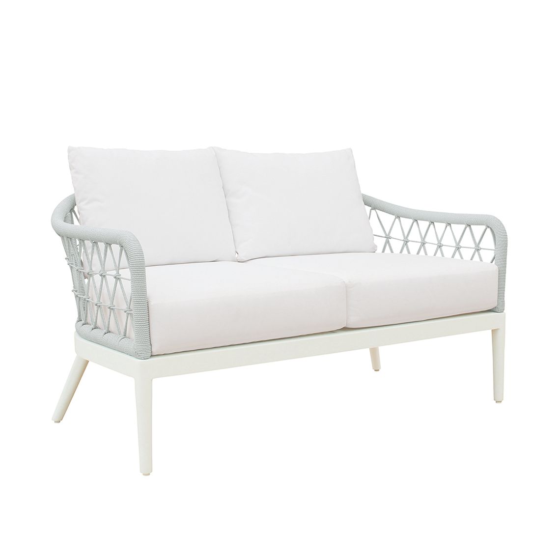 NEVIS ALUMINIUM Settee (Loveseat)