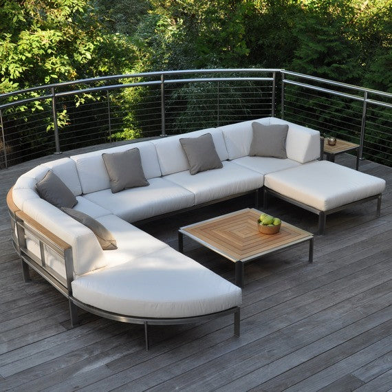 TIVOLI SECTIONAL CURVED OTTOMAN