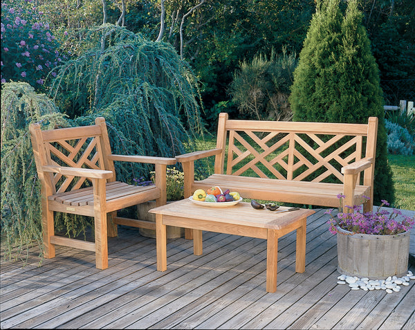 CHIPPENDALE GARDEN ARMCHAIR