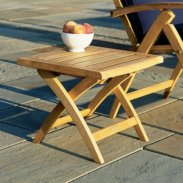 ST. TROPEZ OTTOMAN/SIDE TABLE