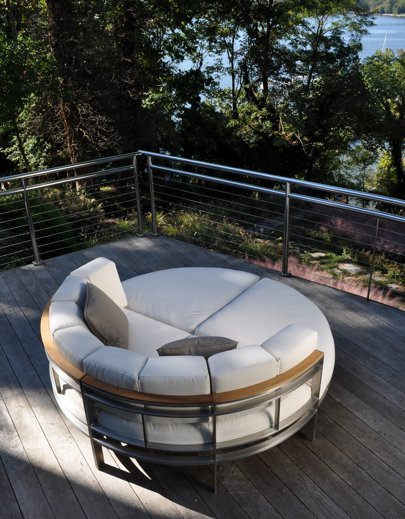 TIVOLI SECTIONAL CURVED CORNER CHAIR Kingsley Bate Outdoor