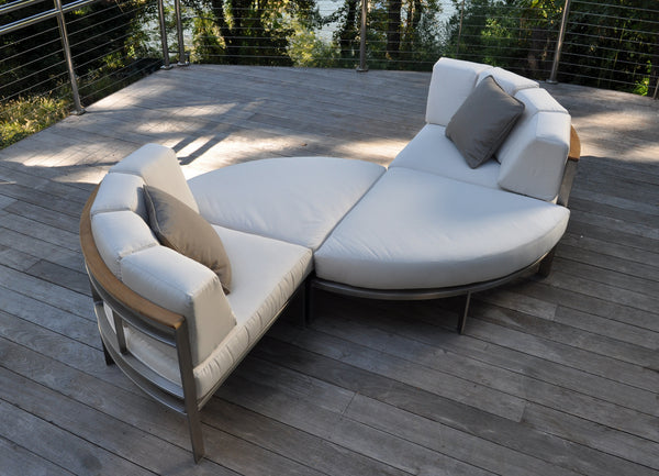 TIVOLI SECTIONAL CURVED OTTOMAN