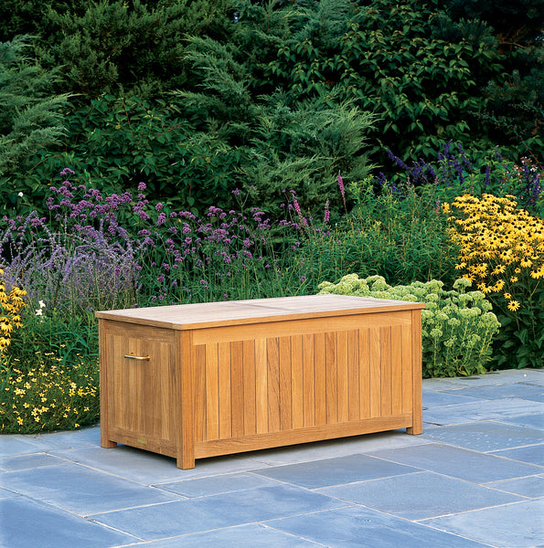 TEAK CUSHION BOX
