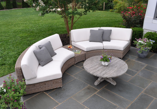 SAG HARBOR SECTIONAL CURVED SETTEE