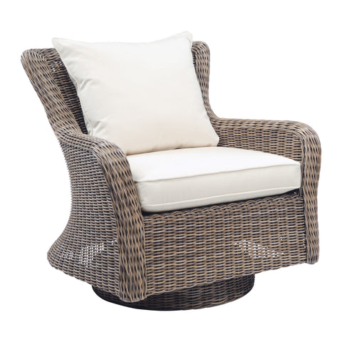 SAG HARBOR SWIVEL ROCKER LOUNGE CHAIR