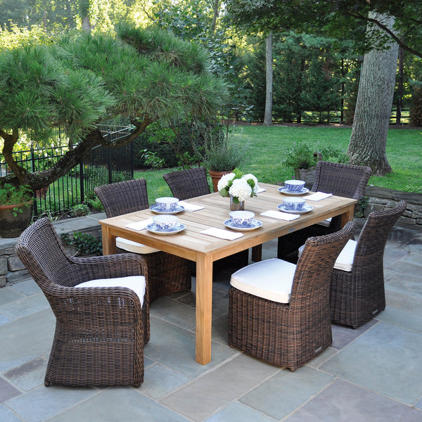WAINSCOTT RECTANGULAR DINING TABLE