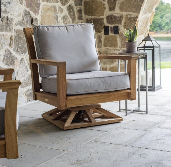 CHELSEA DEEP SEATING SWIVEL ROCKER LOUNGE CHAIR