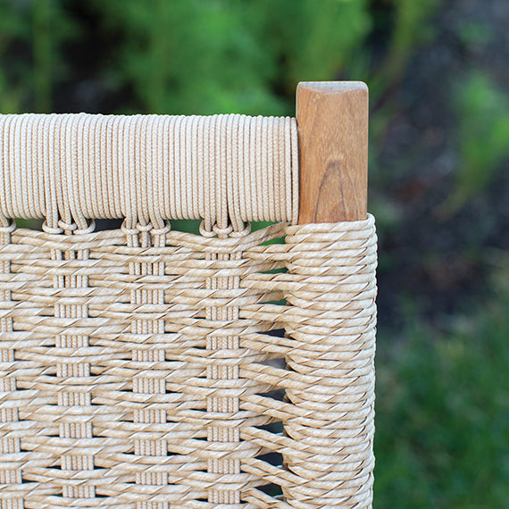 HUDSON Dining Arm Chair - Natural Cord