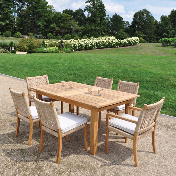 HUDSON Dining Side Chair - Charcoal rope