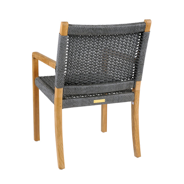 HUDSON Dining Arm Chair - Natural Cord