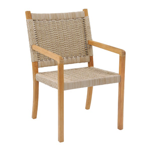HUDSON Dining Arm Chair - Natural Cord