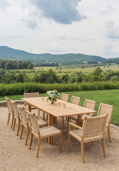 HUDSON Dining Arm Chair - Natural Cord