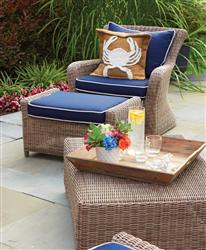 SAG HARBOR OTTOMAN